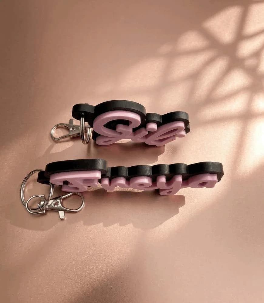 Custom Name Keychain